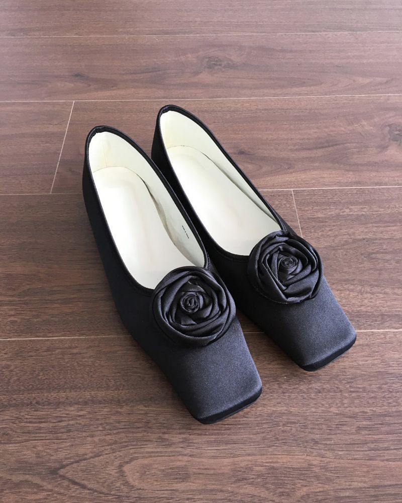 Rosie Satin Flats