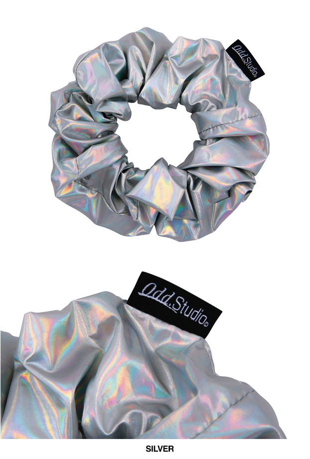 GLOSSY SCRUNCHIES
