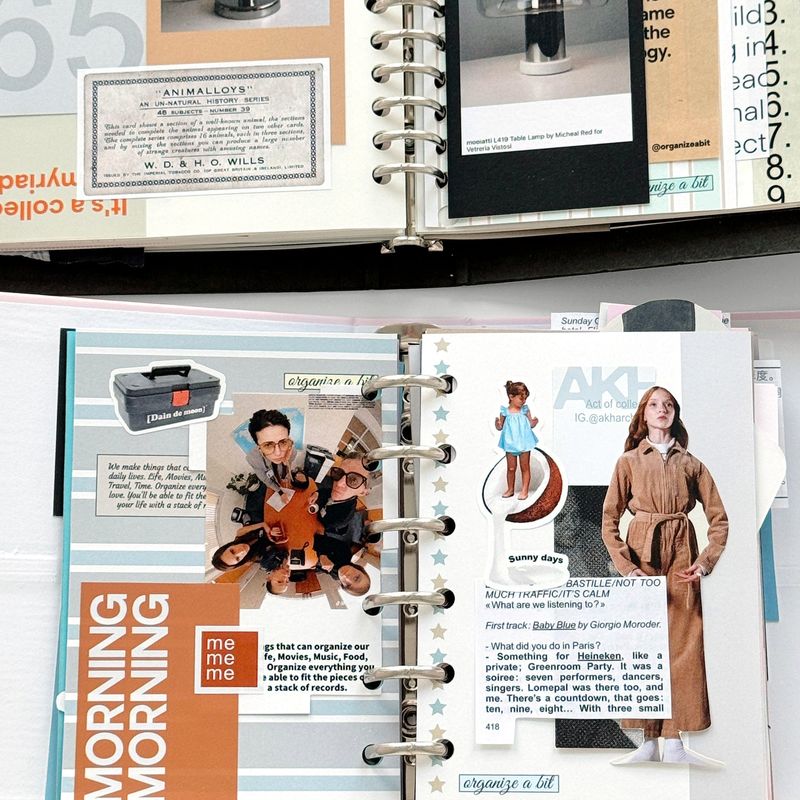 oab a7 inner paper / pattern