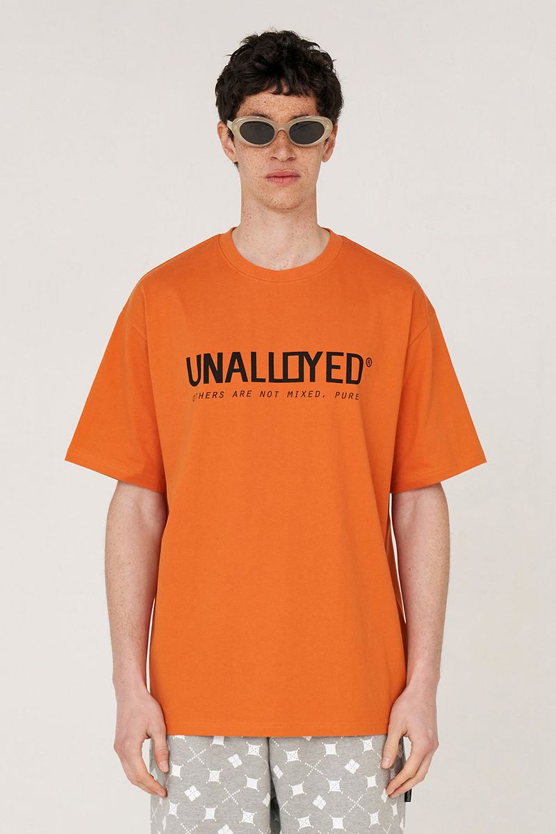 UNALLOYED(アナロイド)の「LOGO T SHIRT(Tops)」