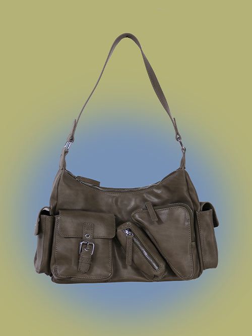 KUO（クーオ）の「trade leather shoulder bag (2color)（Bags）」