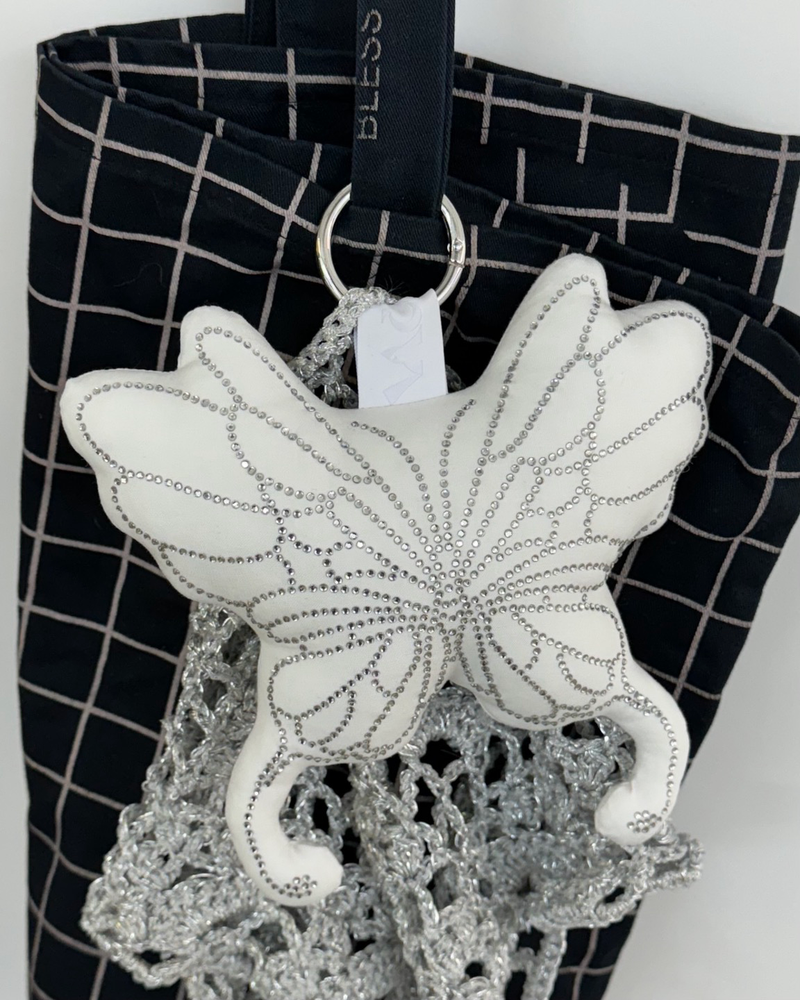 [MADE] Twinkle cushion keyring - big butterfly