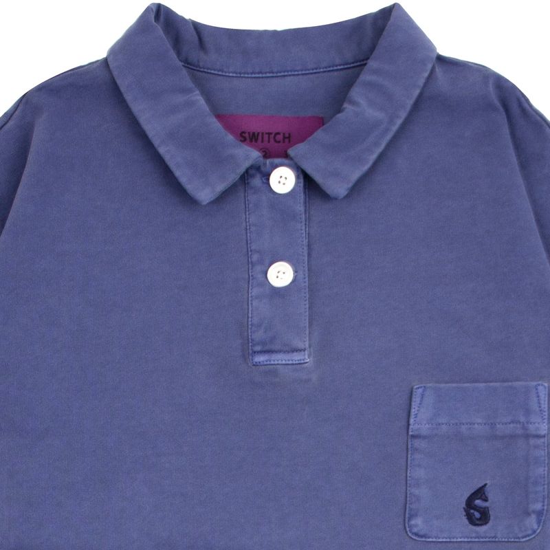 CROPPED PIGGYDING COLLAR T-SHIRT_SYS5TS53BU