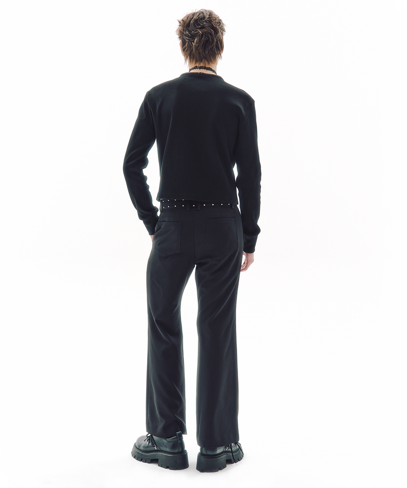 RIVET LINE BOOTCUT SLACKS