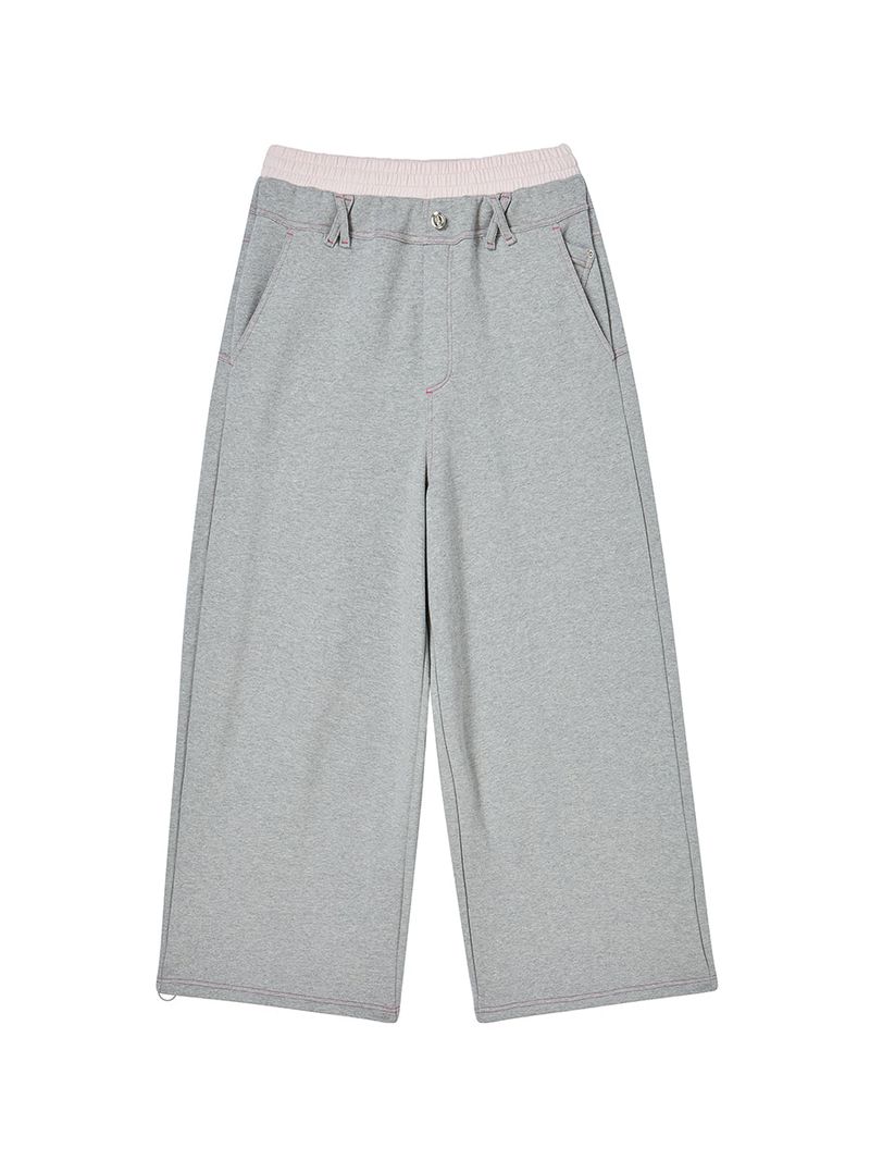 STITCH JOGGER PANTS GREY