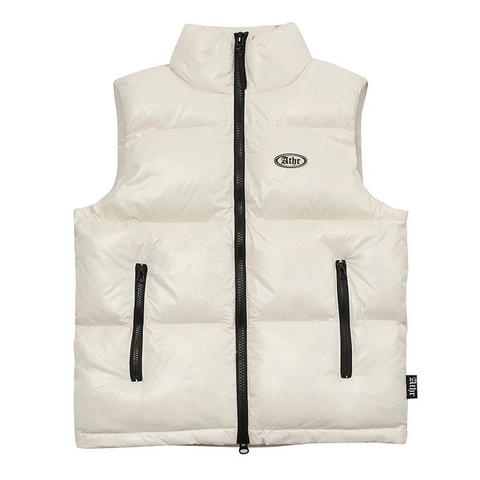 IVORY ATHR PADED VEST