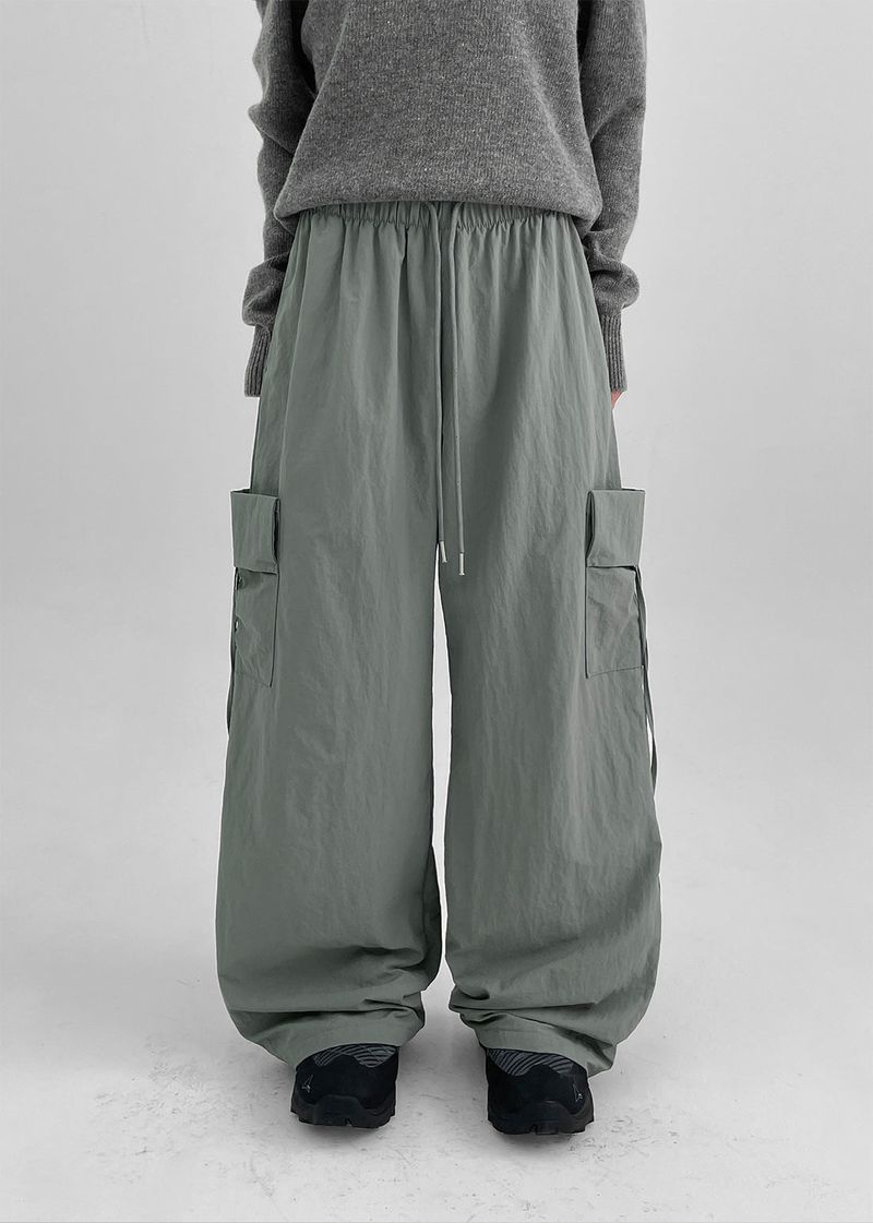 [MADE] Relais Nylon Ribbon Banding Pants