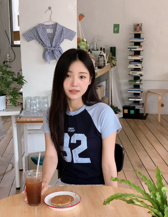 SHOPPERLAND(ショッパーランド)の「Sporty Raglan Color Short Sleeve T-shirt (4color)(Tops)」
