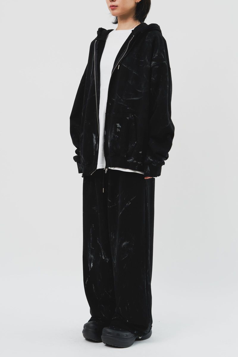 Dirty Scratch Banding Pants (3color)