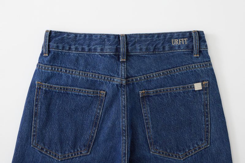  2ND REPRODUCTION PRE-ORDER DEEO BLUE MIDE-WAISTED STRAIGHT DENIM code 26202