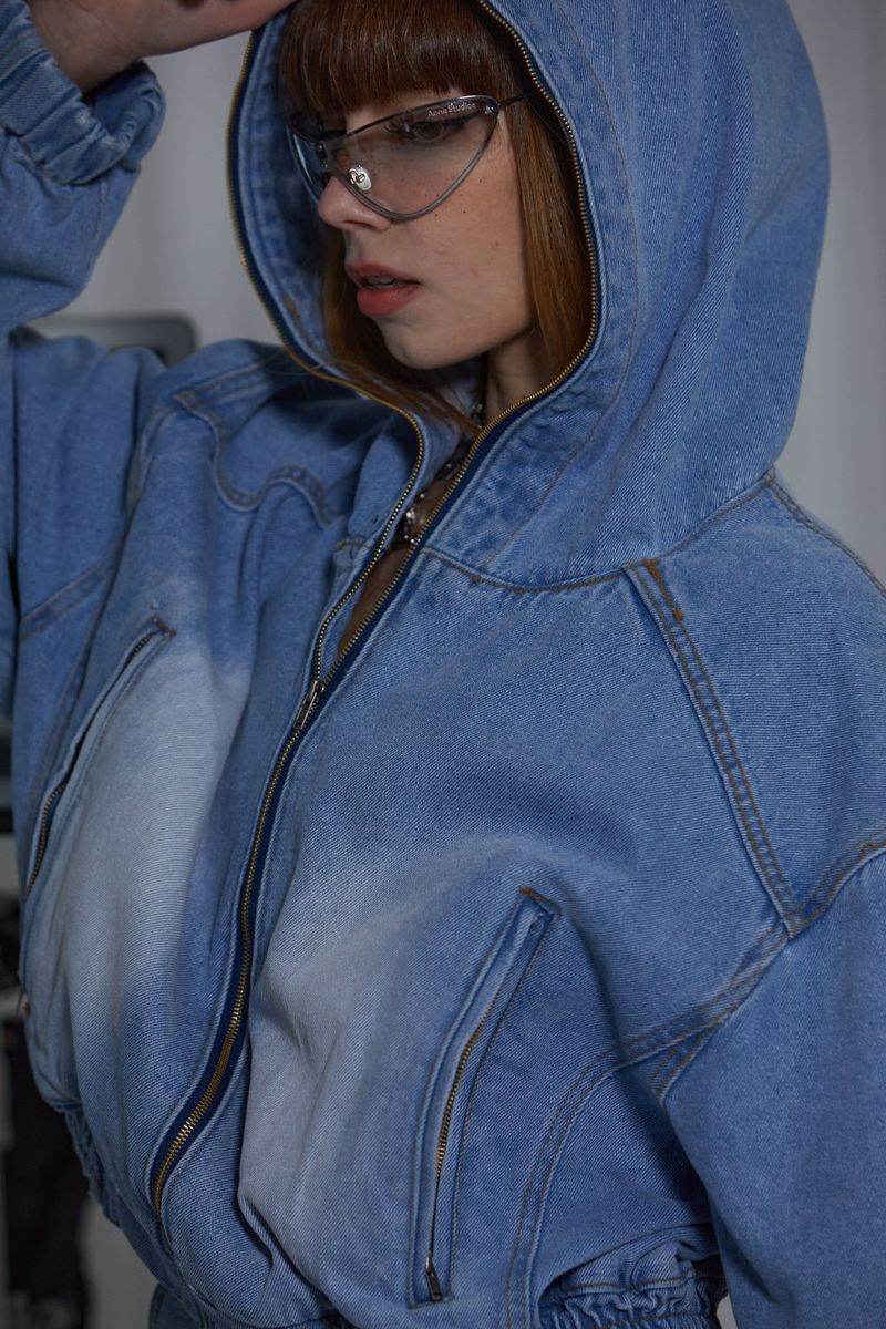 ZIPPER HOOD JACKET
