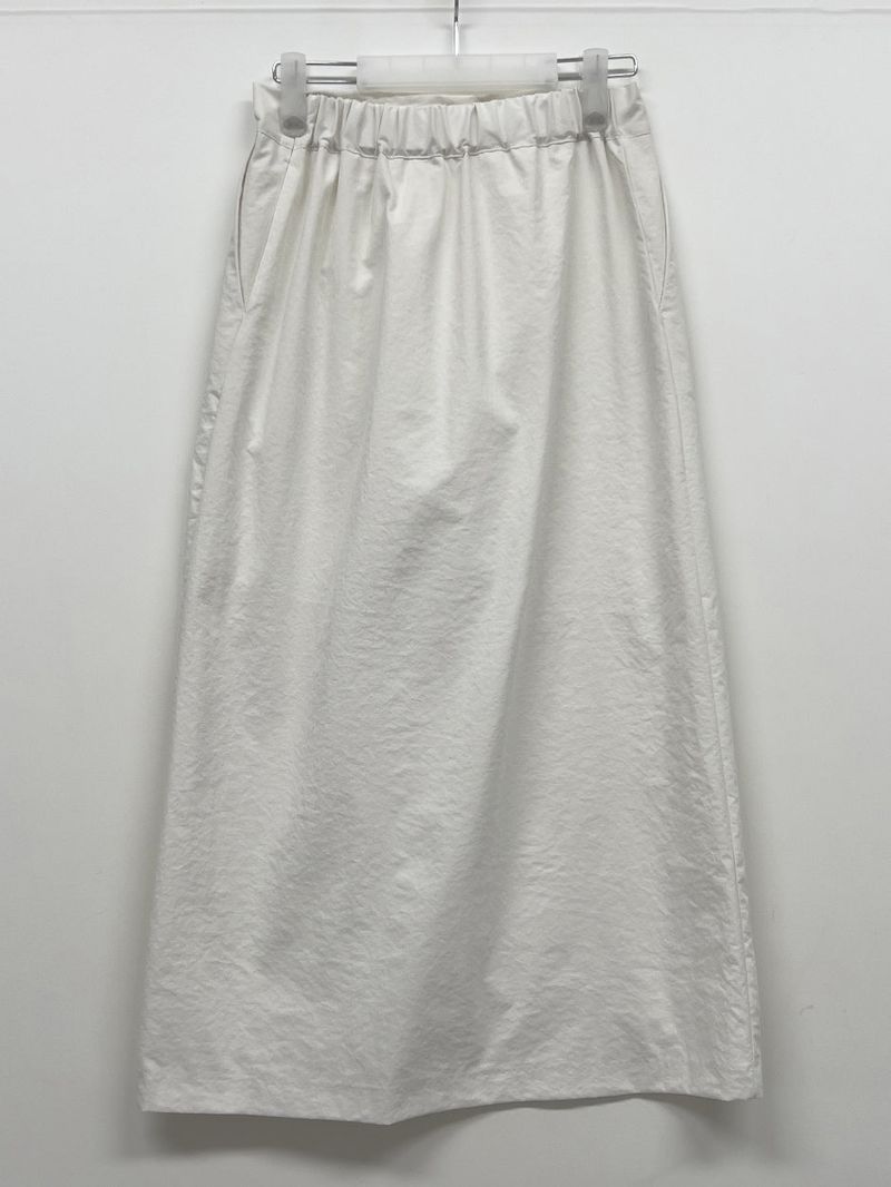 [Set-up Available] Catch Slit Banding Long Skirt
