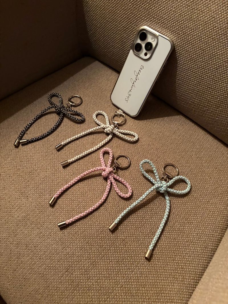 TREEFORFIVE345（ツリーフォーファイブ345）の「スターリット キューブ リボン キーリング / TREEFORFIVE345（アクセサリー）」