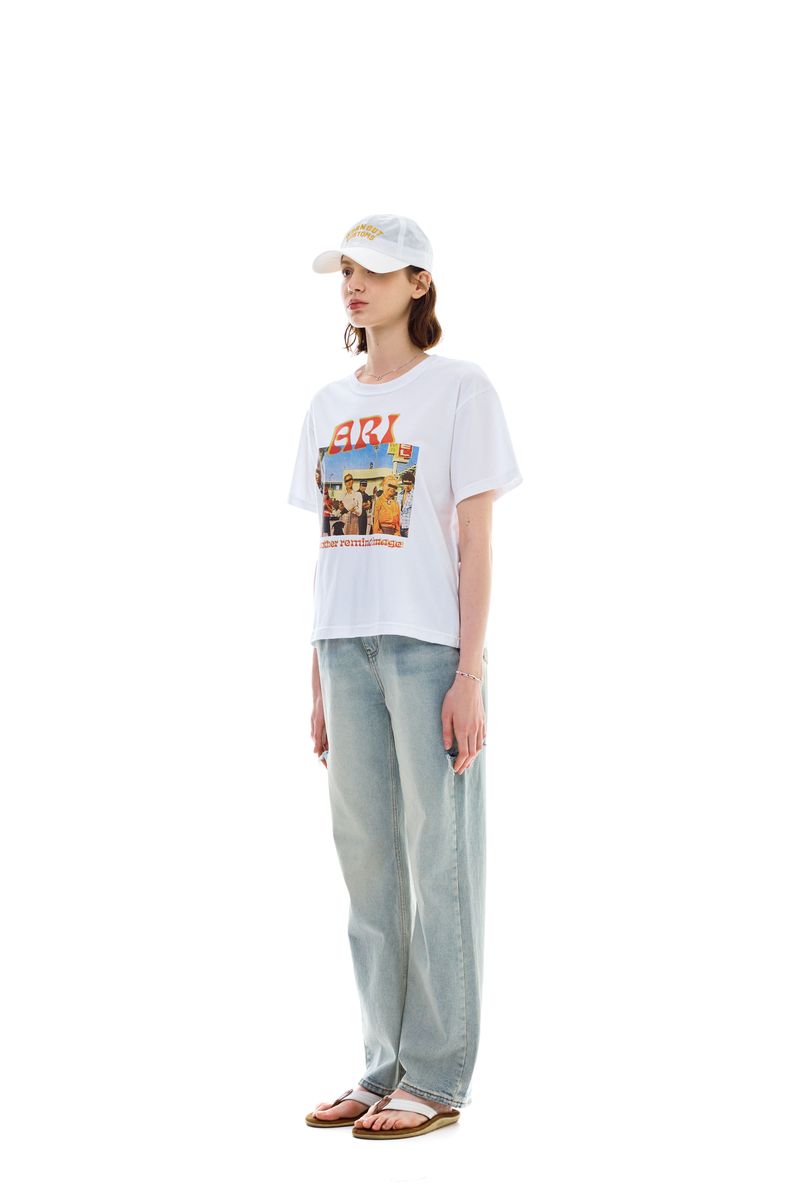 NAUGHTY PRINTING T-SHIRT