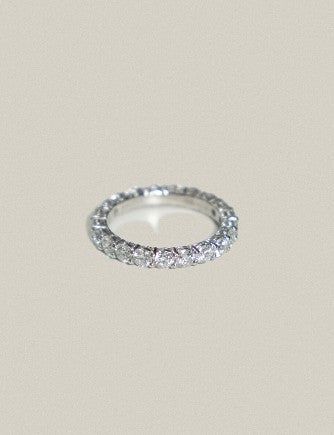 Moissanite Eternity Ring 3mm