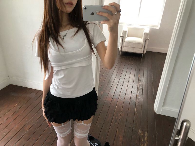 Cancan mini shorts