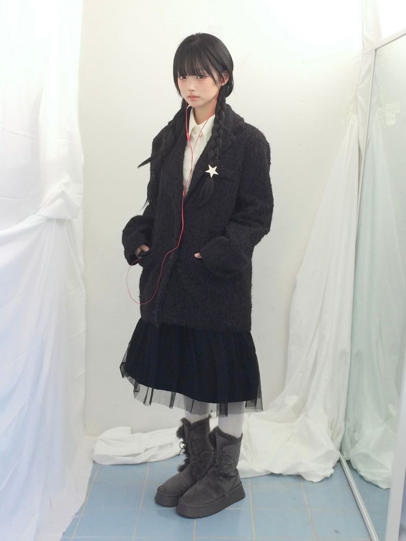 Suede Rabbit Fur Boots