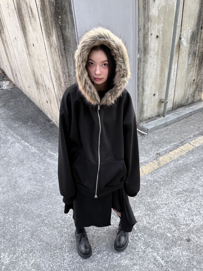 WOOHWA（ウファ）の「 CUTTING DRAPE SKIRT（Skirts）」