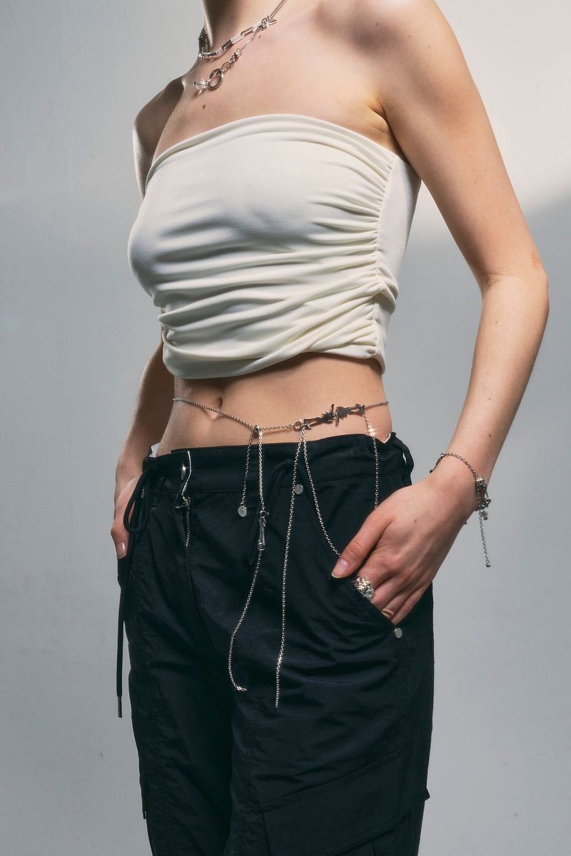 NO.349 [SILVER] CHAIN BELT