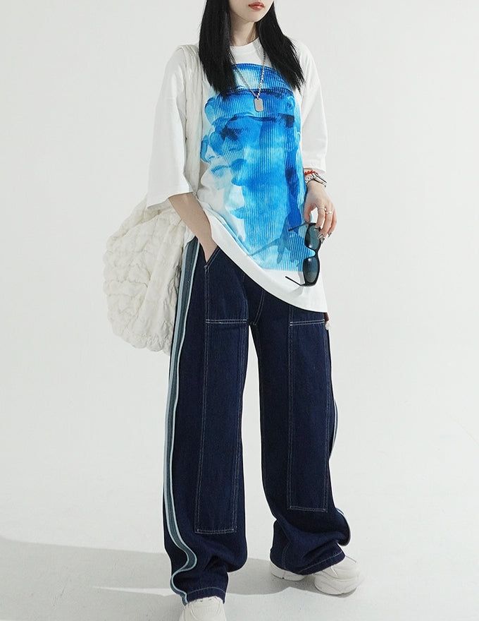 Silhouette Half Sleeve T-shirt