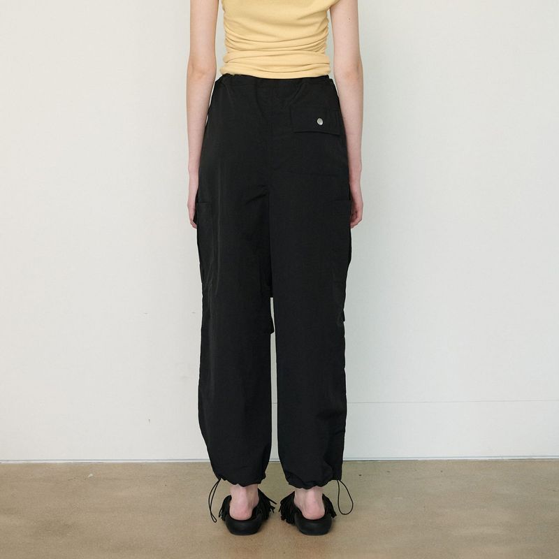  SUMMER CARGO PANTS, BLACK