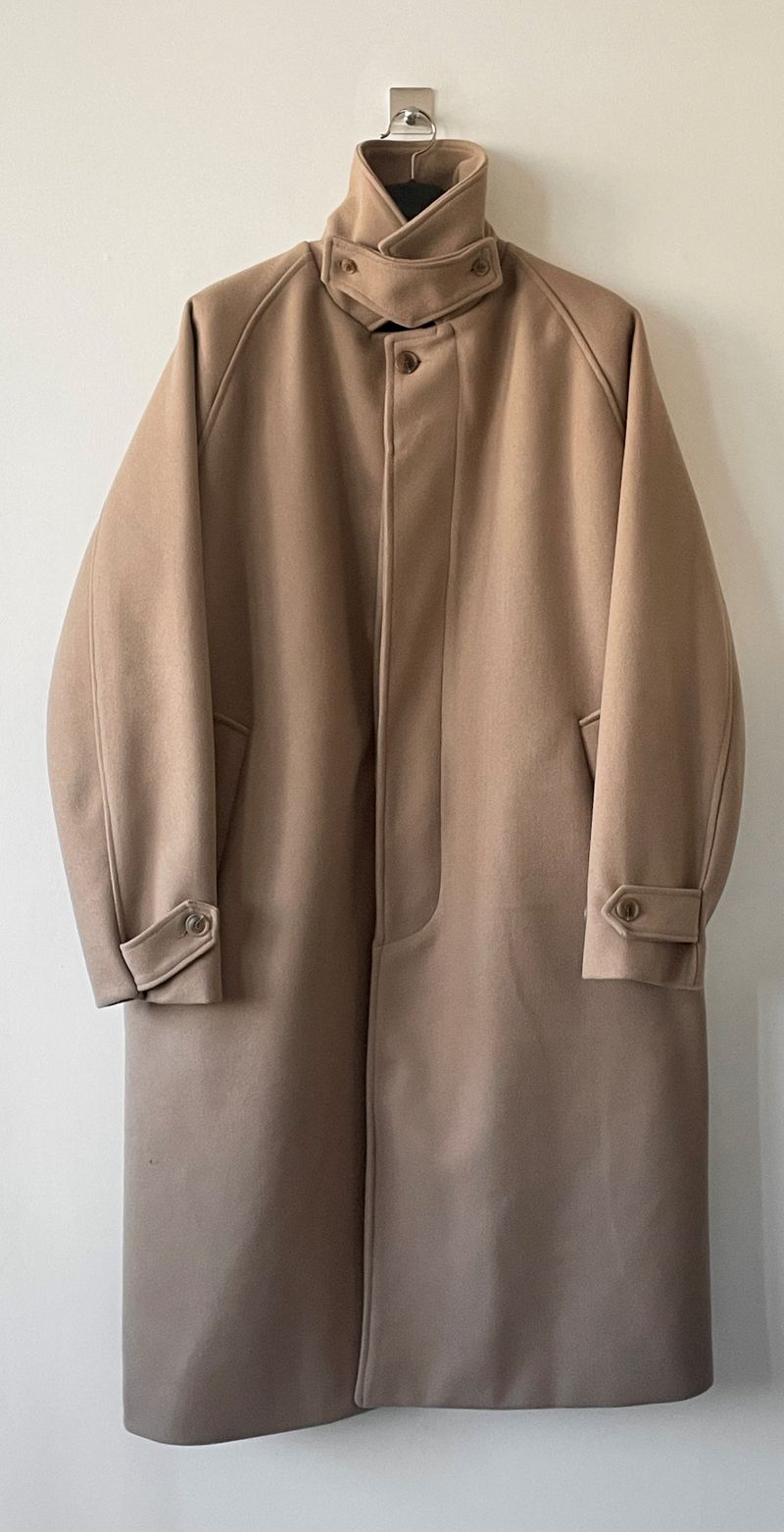 Constant high neck long coat