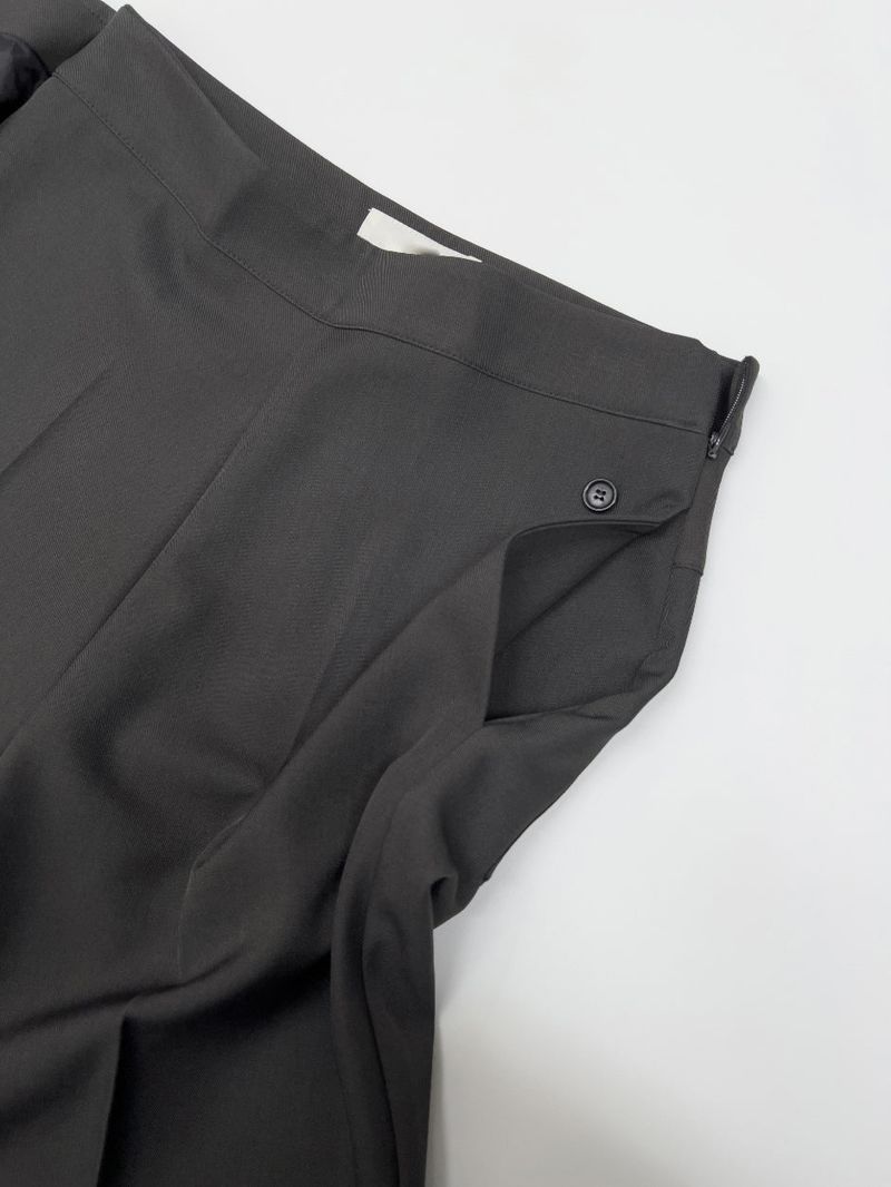 Scone Unbalanced Wrap Wide Slacks