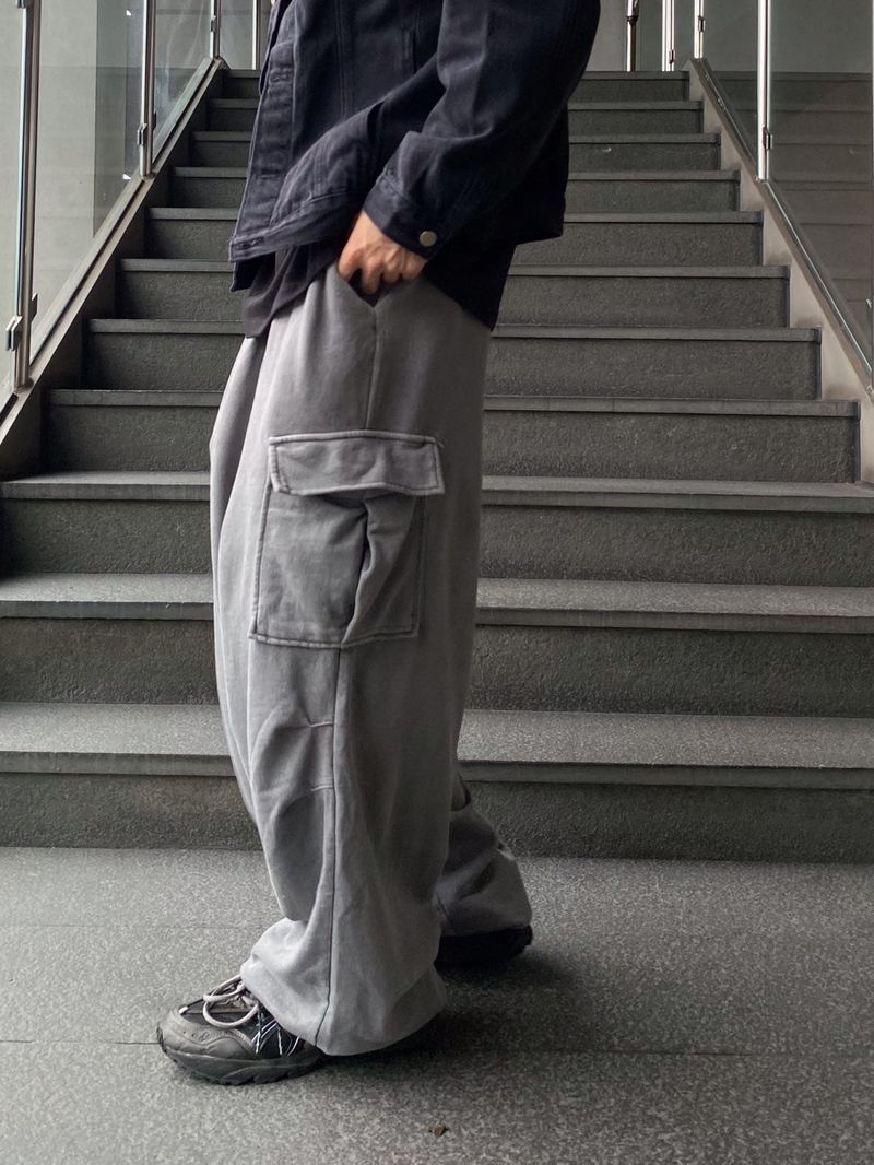 Pigment Stper Cargo Balloon Pants 2C