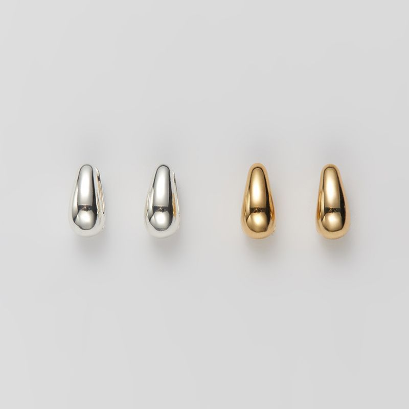 water drop one-touch earring