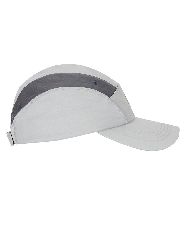 Depth Nylon 7 Panel Cap Light Gray