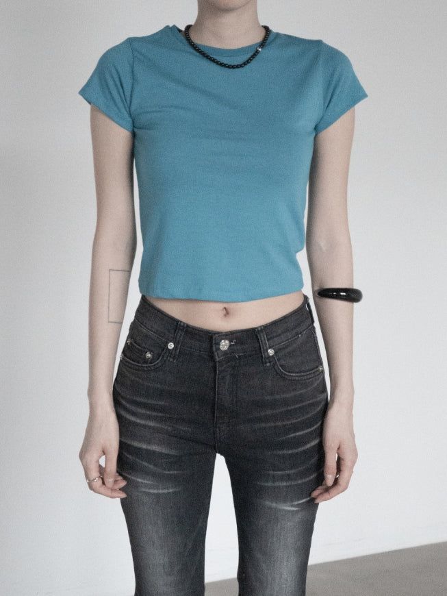mnem（ムネム）の「Dalic Basic Short Sleeve T-shirt（Tops）」