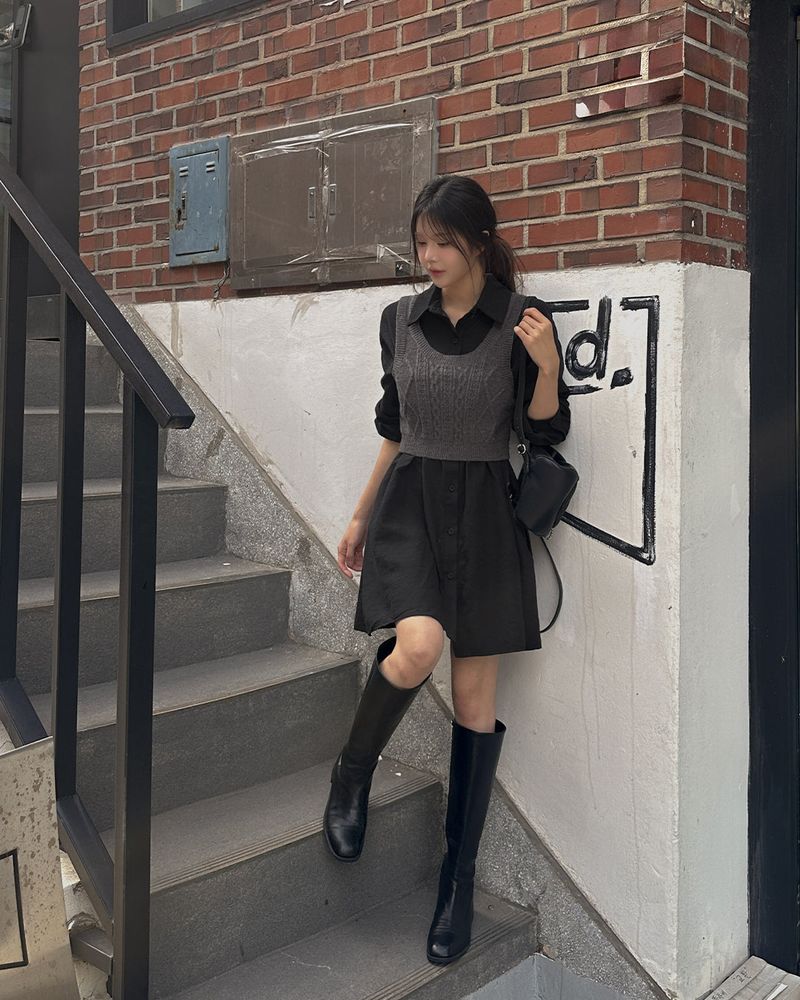 MAYBINS（メイビンス）の「キーレンミニワンピース & ビスチェセット（ワンピース/ドレス）」