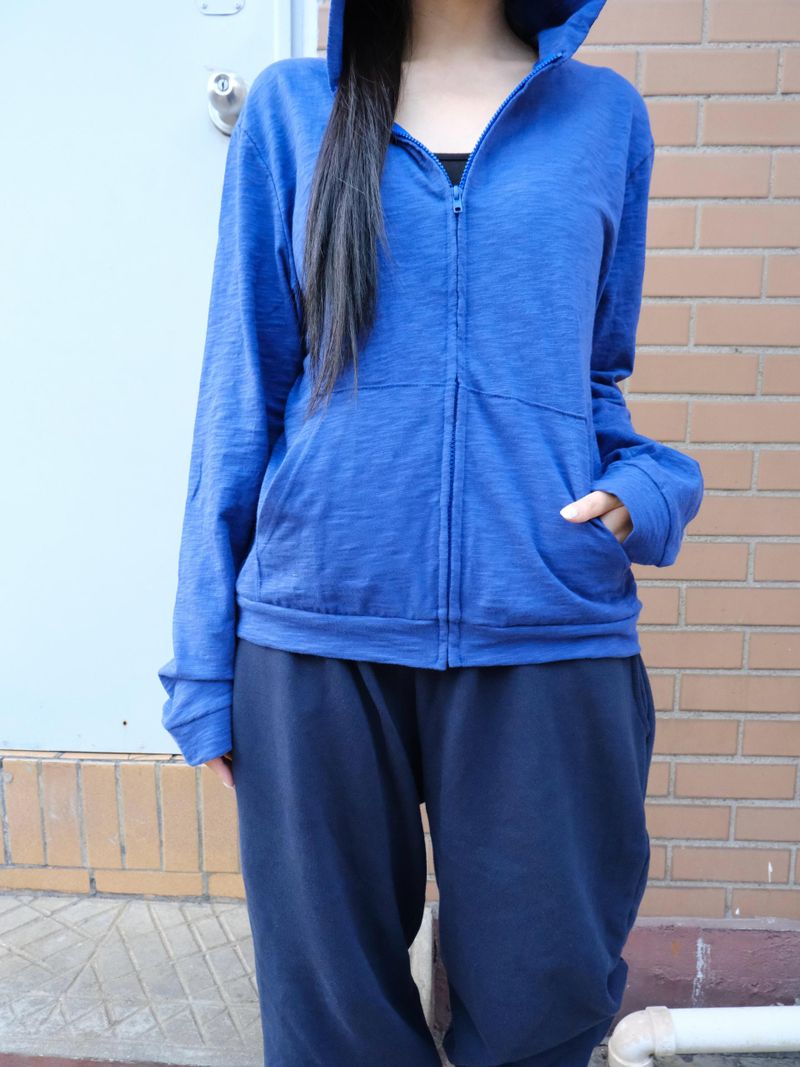 slub hoodie