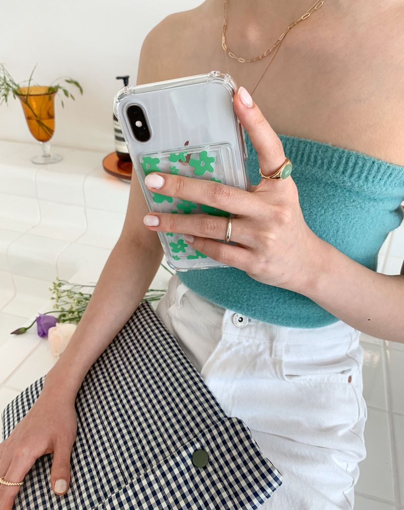 howie（ハウイ）の「howie flower card case（Smartphone Accessories）」