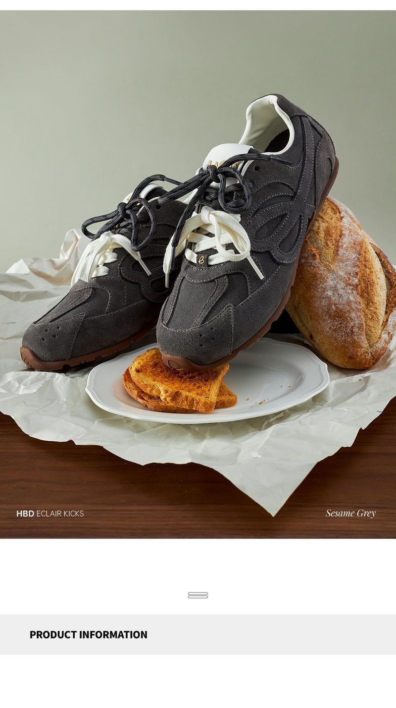 HBD "Little Puff" Thin-Soled Casual Shoes