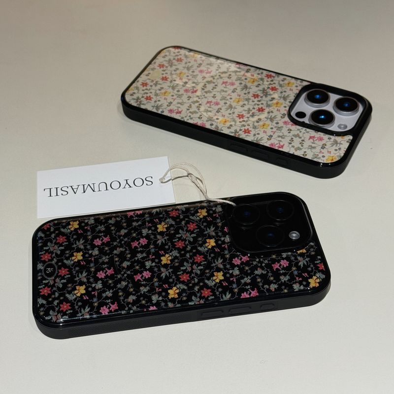 [+Magsafe] bloom color black epoxy bumper case