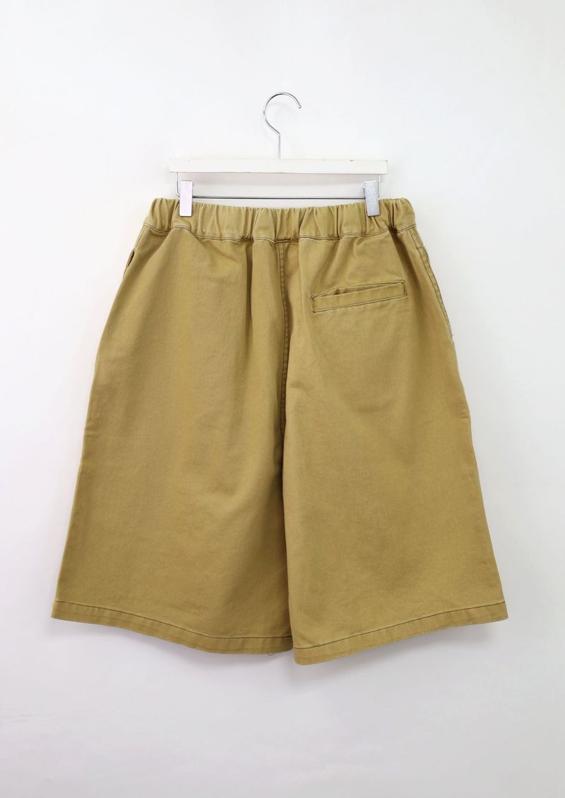 (UNISEX)Belt-Free Bermuda Pants