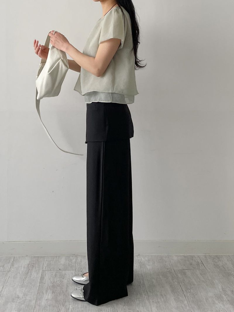 Mahal Wrap Semi-Wide Slacks