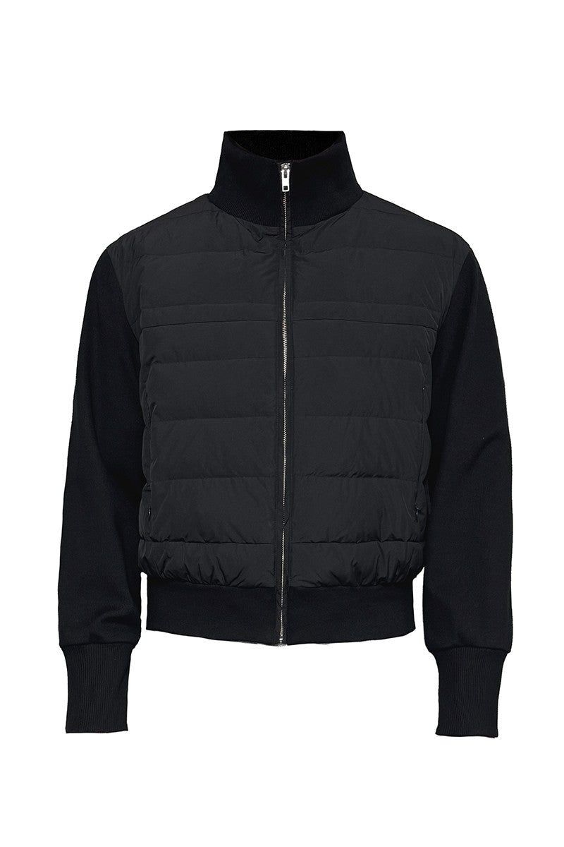 JCAESAR(ジュリウス・シーザー)の「Lightweight Ribbed Collar Puffer(Jackets/Outerwear)」