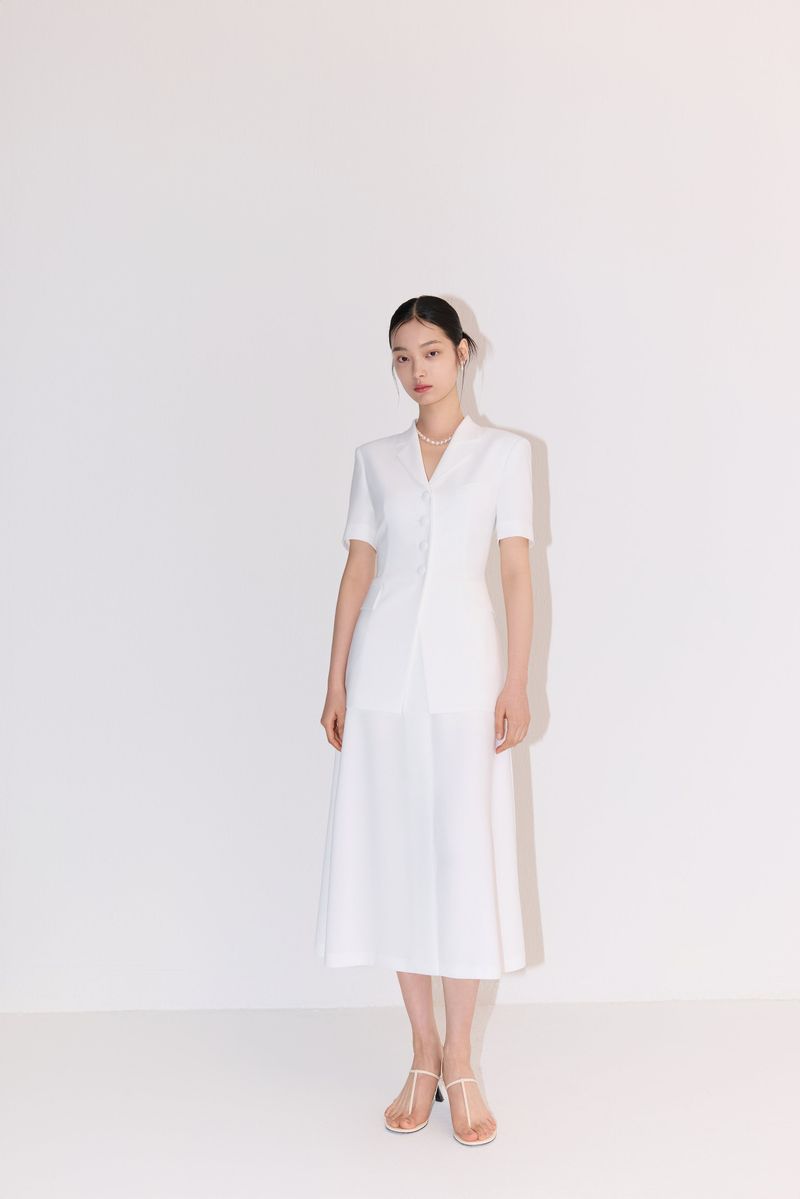 HANAVO（ハナボ）の「NO.19 SKIRT - WHITE（Skirts）」