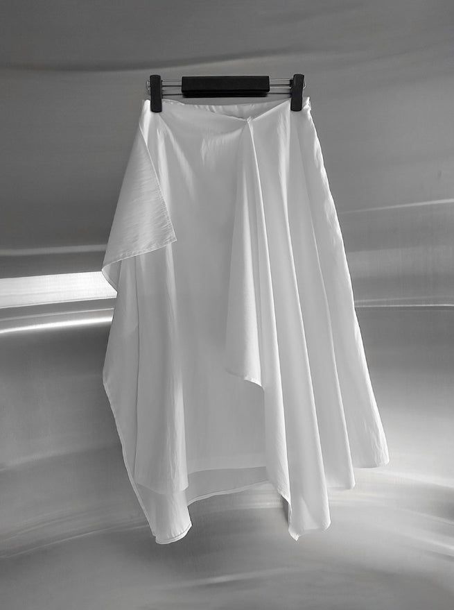 Sia Layered Unbalanced Skirt