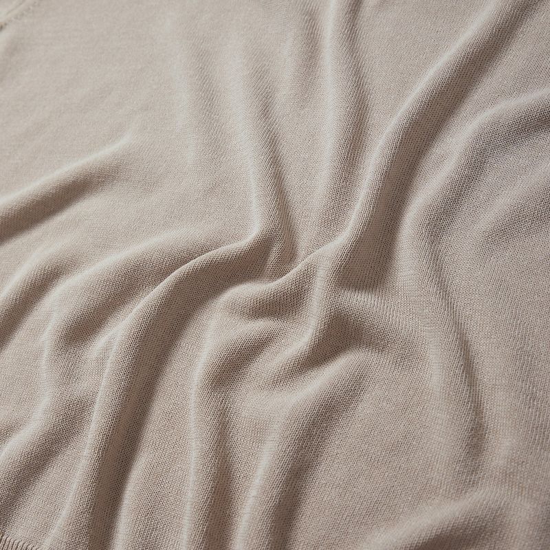 Totem short sleeve knit / Ecru