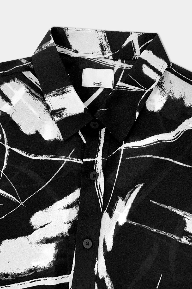 OWN Drawing Pattern Shirt (2 colors)