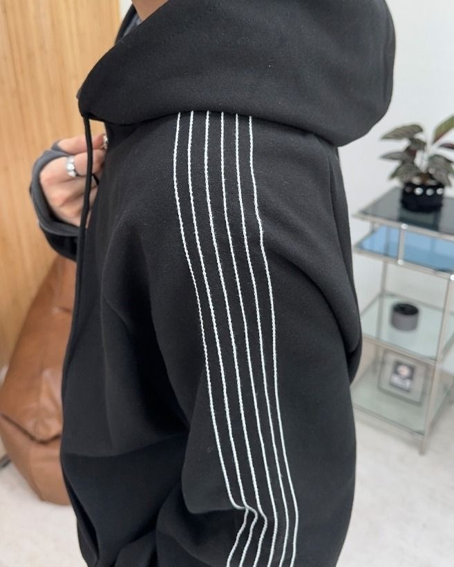 Ropel Stitch Track Hood Zip-Up