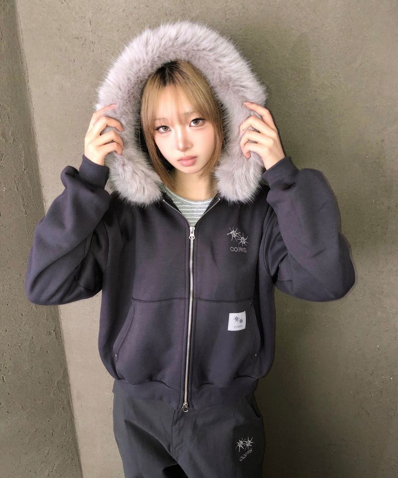 COIRIS（コイリス）の「SOI 2 WAY FUR HOOD ZIP UP (2COLOR)（Jackets/Outerwear）」