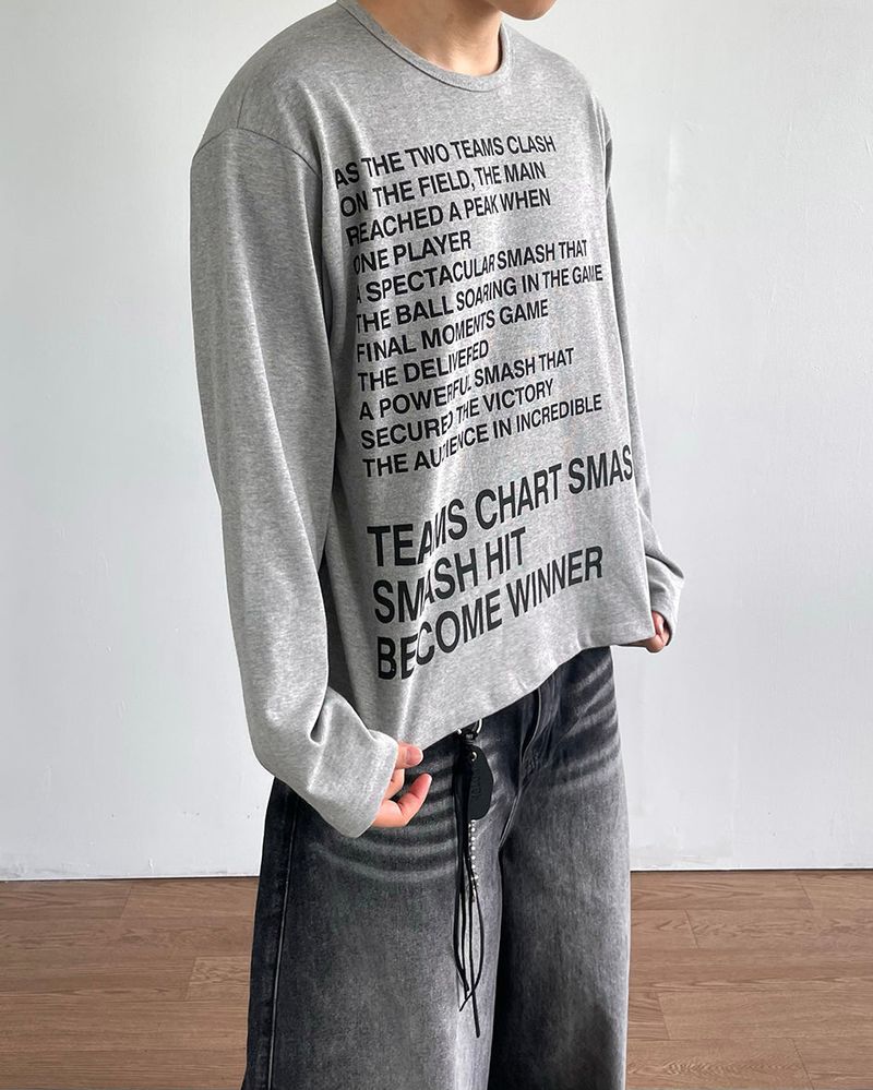 Hit Printing Long Sleeve