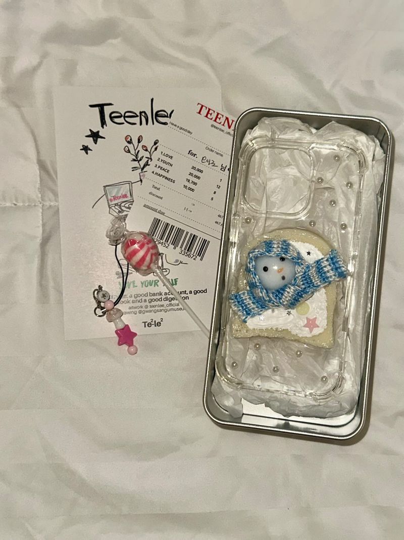 [made]"snow man" case