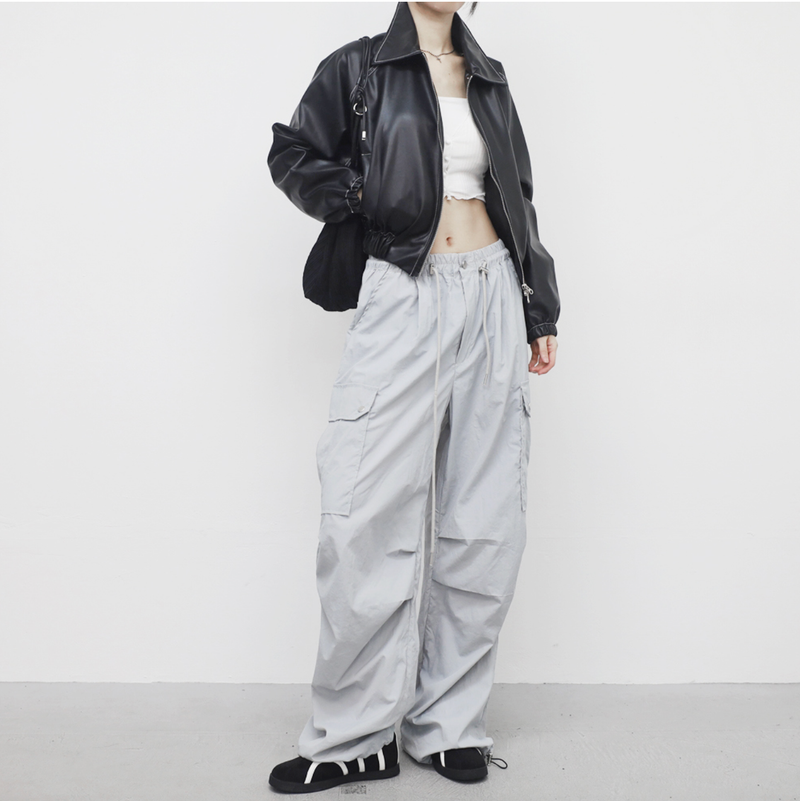 Roya Stitch Leather Jacket