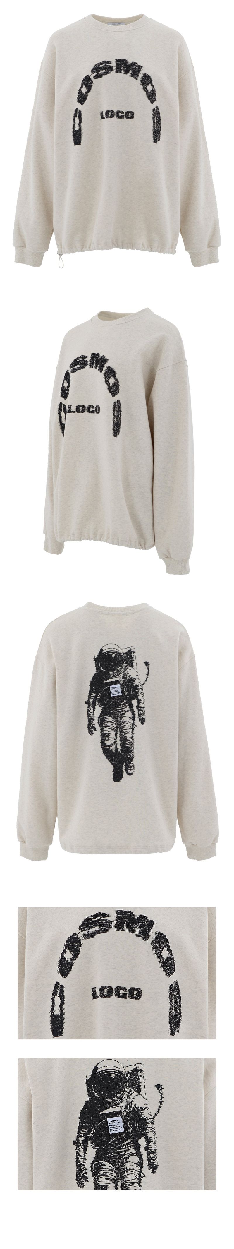 COSMOS T-SHIRT IN OATMEAL