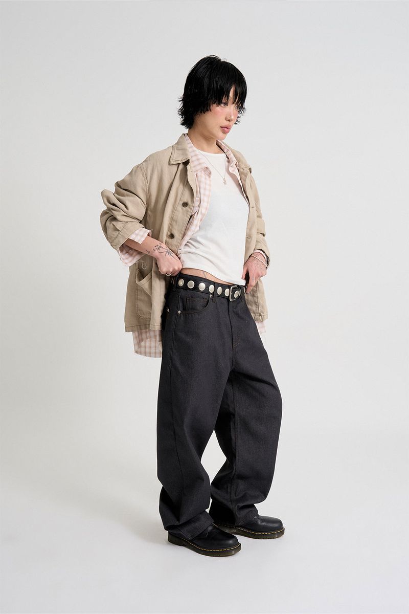 Linen french work jacket